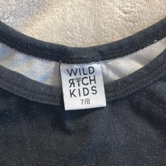 Wild Rich Kids short sleeve dot Mickey Mouse Disney skirted Leo tutu size 7/8 - Picture 3 of 7